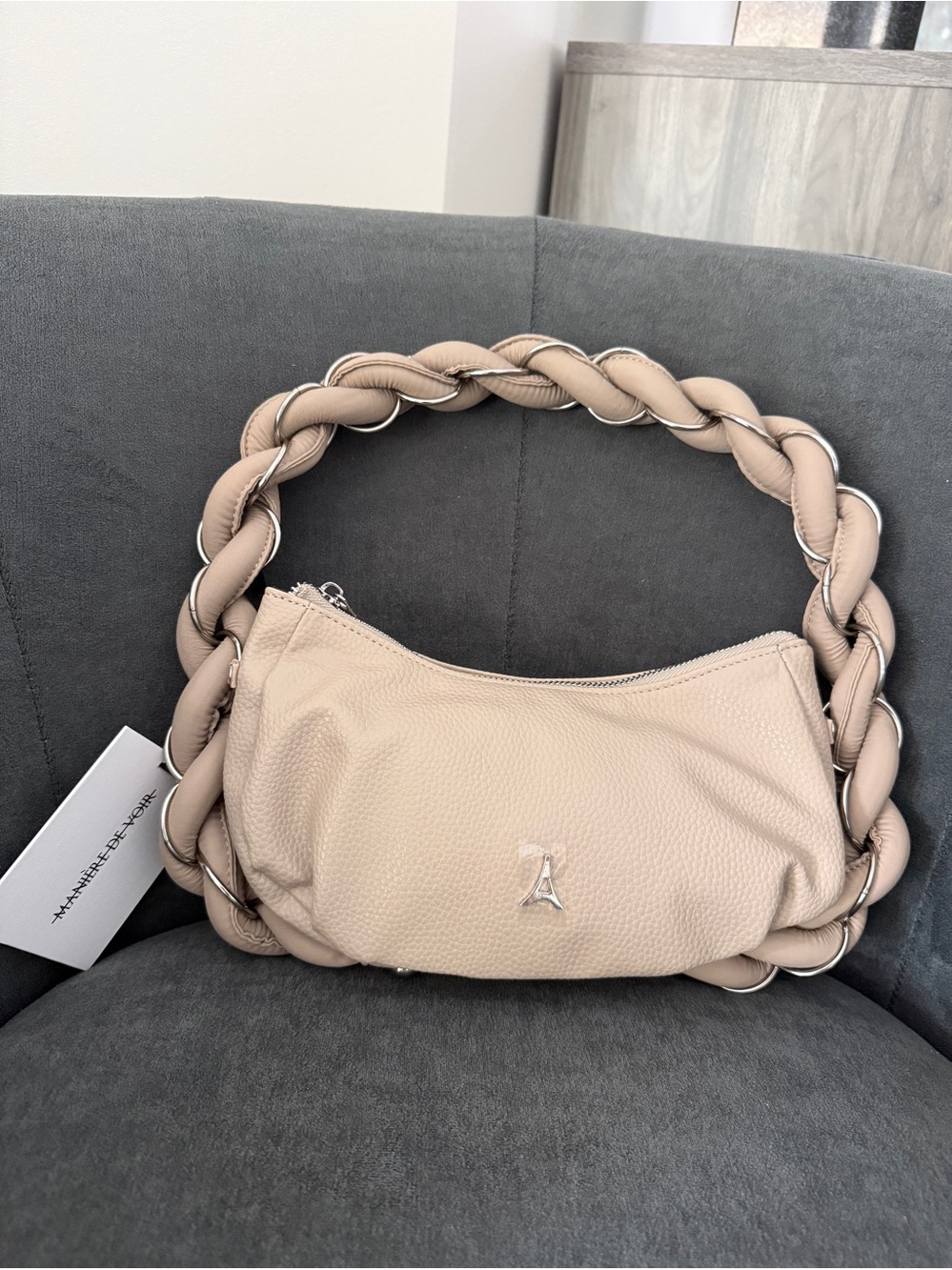 AUTHENTIC Maniere de Voir Beige Handbag